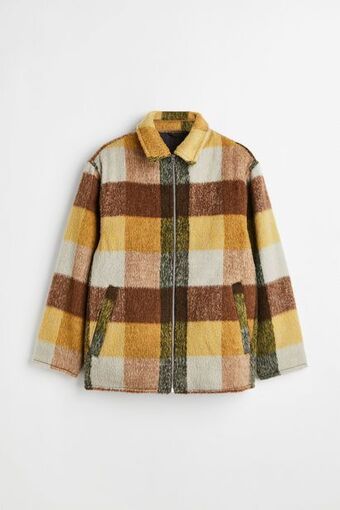H&M Shacket en mezcla de lana oferta