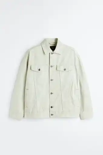H&M Casaca boxy de twill oferta