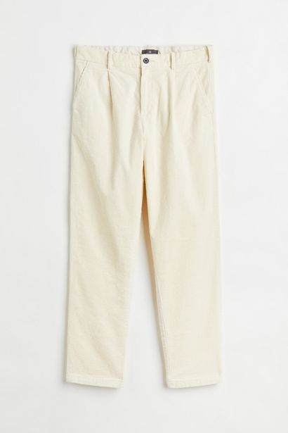H&M Pantalón de corduroy regular fit oferta