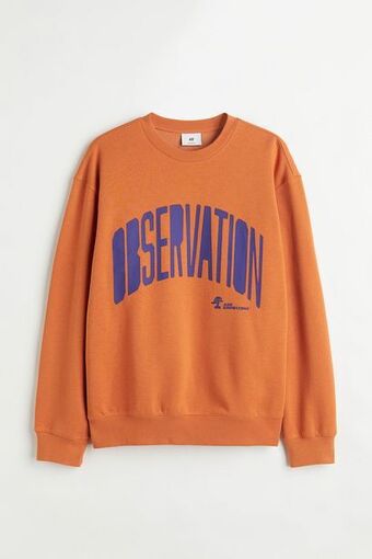 H&M Polera con motivo estampado relaxed fit oferta