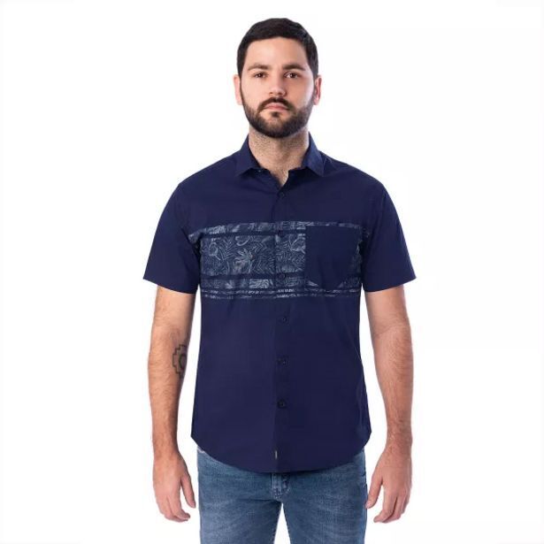Pionier Camisa popelina stch. waltter m/corta oferta