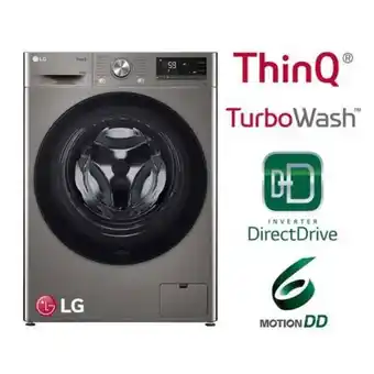 Maestro Lavaseca lg carga frontal ai dd inteligencia artificial 9/5kg wd9pvc4s6 plateado oferta