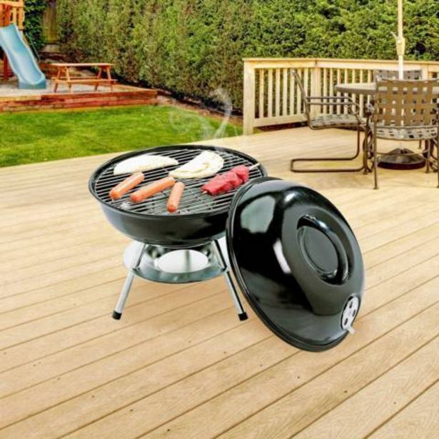 Maestro Parrilla a carbón para camping 37x90cm oferta