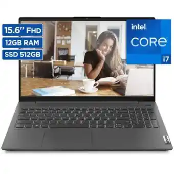 Linio Laptop lenovo core i7 1165g7 ram 12gb ssd 512gb pantalla 15.6 full hd - ideapad 5 oferta
