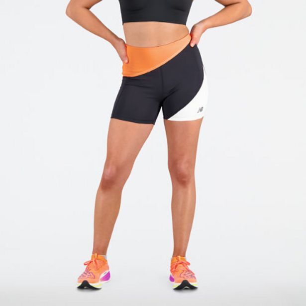 New Balance Q speed shape shield 4 inch fitted short women oferta