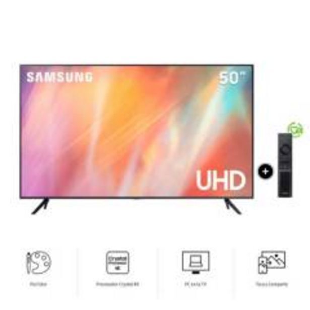 Linio Televisor samsung led smart tv 50 uhd 4k un50au7090gxpe oferta