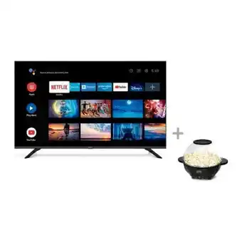 Hiraoka Televisor miray led 4k uhd smart 55 mk55-t1000bt + pop cornera miray popm-14 oferta