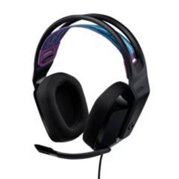 Linio Audifono gaming logitech g335 multiplataforma black oferta