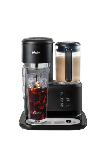 Tiendas EFE Cafetera frappé oster con licuadora 2 tazas bvstdc03b negro oferta