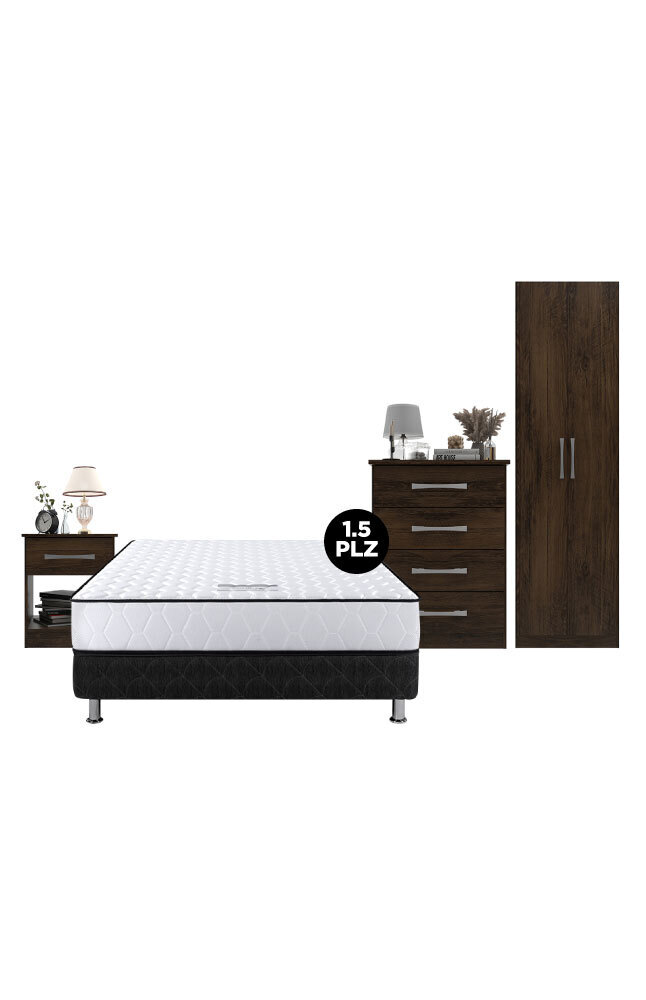 Tiendas EFE Cama 1.5plz paraíso amanecer oferta