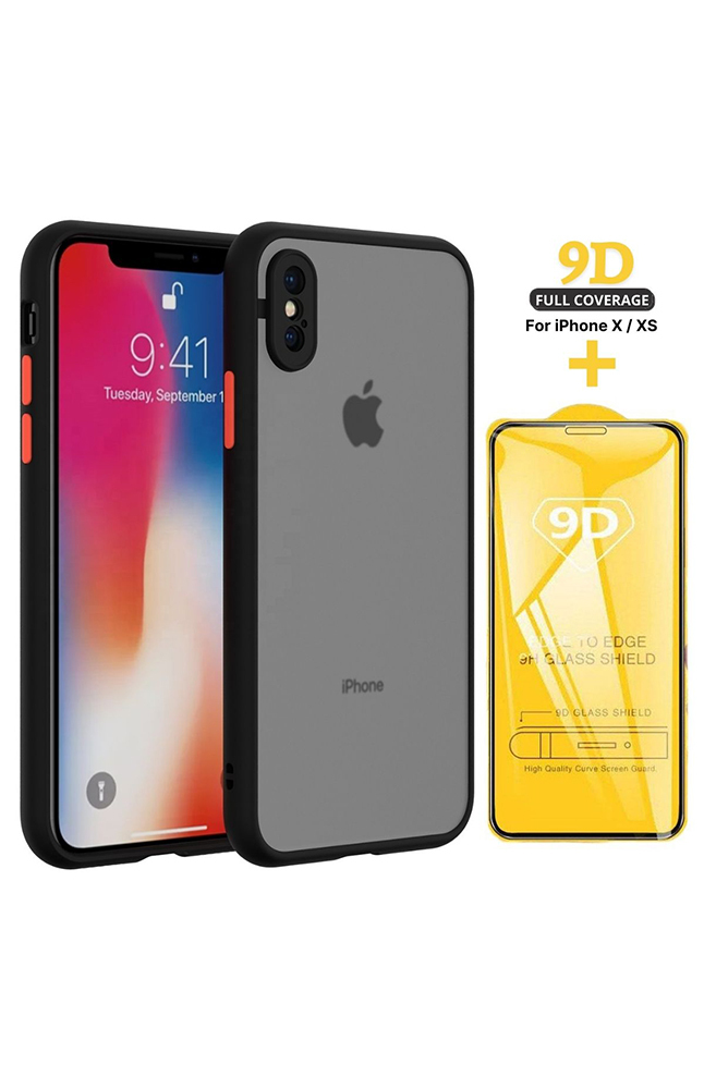 Tiendas EFE Case mate mica 9d iphone x / xs negro oferta