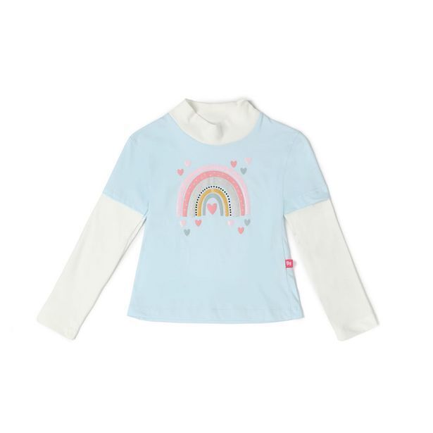 Bata Polo crop manga larga bubblegummers para niña oferta