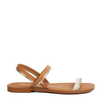 Bata Sandalias casuales planitas bata para mujer pu oferta