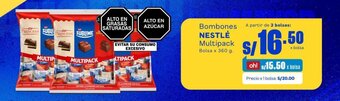 Makro Bombones NESTLÉ Multipack Bolsa x 360 g. oferta