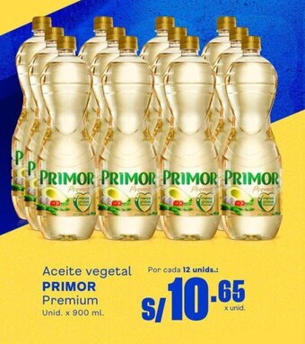 Makro Aceite vegetal PRIMOR Premium Unid. x 900 ml. oferta