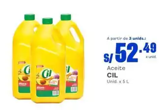 Makro Aceite CIL Unid. x 5 L oferta