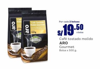 Makro Café tostado molido ARO Gourmet Bolsa x 500 g. oferta