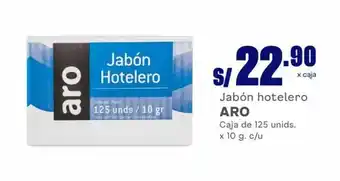 Makro Jabón hotelero ARO Caja de 125 unids. x 10 g. c/u oferta