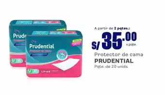 Makro Protector de cama PRUDENTIAL Pqte. de 20 unids. oferta