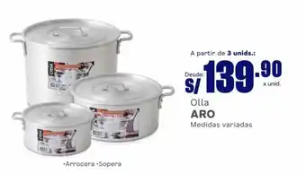 Makro Olla ARO Medidas variadas oferta