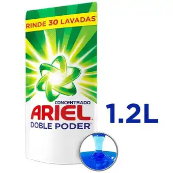 Vivanda Detergente líquido ariel doble poder doypack 1.2l oferta