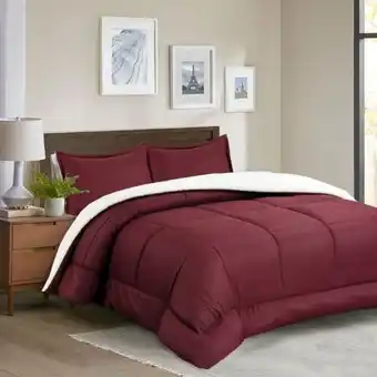 Oechsle Edredón plumón sherpa guinda oferta
