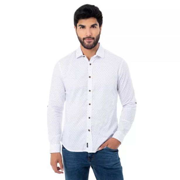Pionier Camisa popelina akrham m/larga oferta