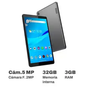 Tablet lenovo 8 tab m8 hd (2da gen) 3gb ram 32gb iron grey