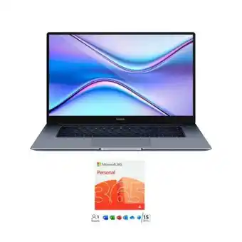 Hiraoka Laptop honor magicbook x15 15.6 intel core i3 10110u 256gb ssd 8gb ram + microsoft 365 personal (esd) - 15 meses oferta