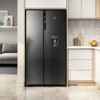 Maestro Refrigerador side by side electrolux ersa53k2hvb inverter 514 litros black oferta