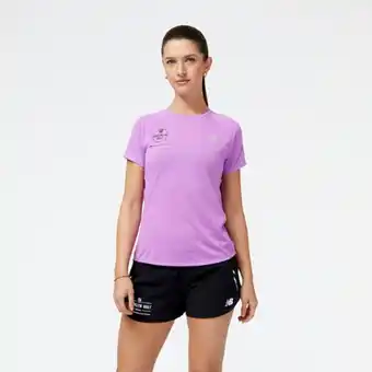 New Balance Rbc brooklyn half impact run short sleeve women oferta