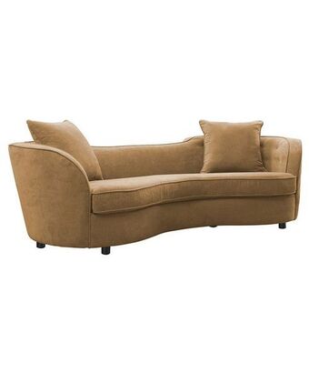 Tiendas EFE Sofá 3 cuerpos home premium sara marrón oferta
