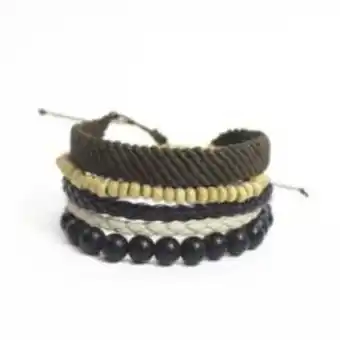 Maestro Set de 5 pulseras de hombre - manya oferta