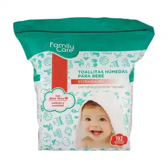 Metro Toallitas húmedas family care extrasuave 192un oferta
