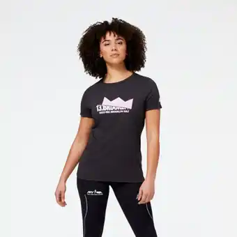 New Balance Rbc brooklyn half crown graphic short sleeve women oferta