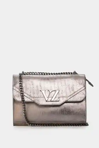 Cartera lili de cuero para mujer folia esmerilada