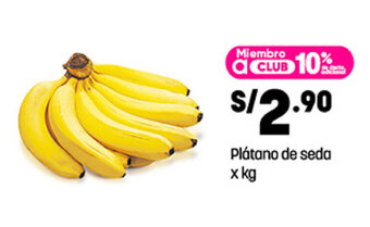 Plátano de seda x kg