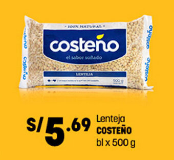 Plaza Vea Lenteja COSTEÑO bl x 500 g oferta