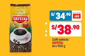 Café selecto CAFETAL bl x 900 g