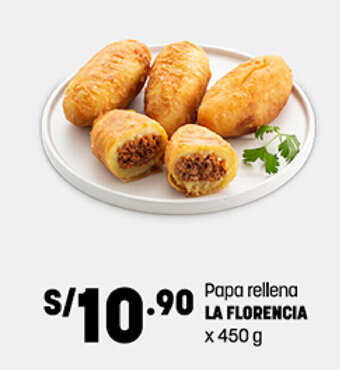 Plaza Vea Papa rellena LA FLORENCIA x 450 g oferta