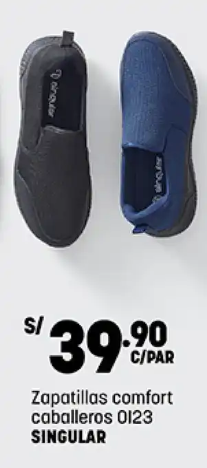 Plaza Vea Zapatillas comfort caballeros 0123 SINGULAR oferta