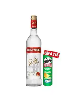 Vodka stolichnaya 750ml pringles