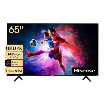 Metro Hisense smart tv uhd 65 65a6h oferta