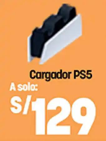 Plaza Vea Cargador PS5 oferta