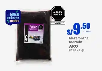 Makro Mazamorra morada ARO Bolsa x 1 kg. oferta