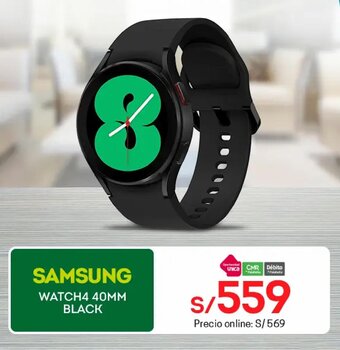 Tottus SAMSUNG WATCH4 40MM BLACK oferta
