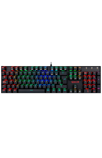 Tiendas EFE Teclado gamer redragon mecánico rgb mitra k551 oferta
