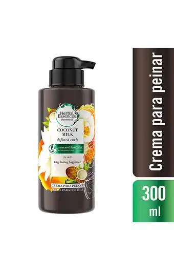 Tiendas EFE Crema para peinar herbal essences coconut milk 300ml oferta