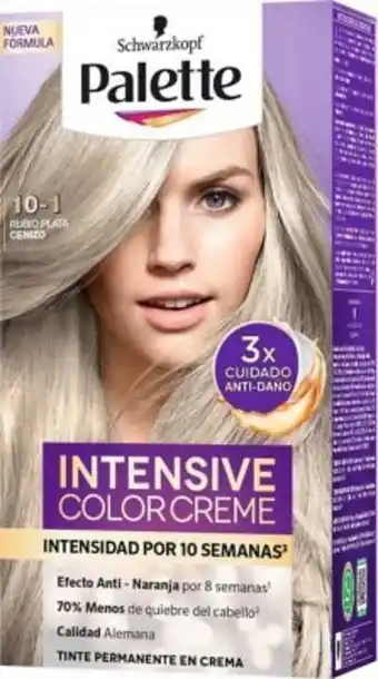 Tottus Tinte palette rubio plata cenizo 101 oferta