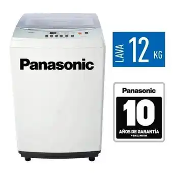 Hiraoka Lavadora panasonic na-f120l6wrh 12kg oferta